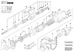 Bosch 0 602 233 317 ---- Hf Straight Grinder Spare Parts